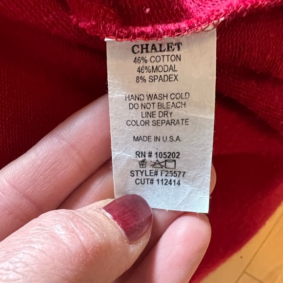 Chalet Longline Modal Mid Weight Jacket Medium - Picture 9 of 10